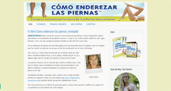 Desktop Screenshot of enderezarlaspiernas.net